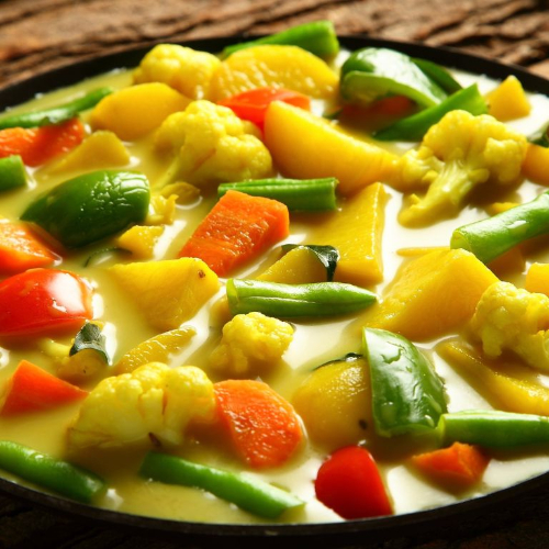 Coconut Veg  Curry (GF) (V)