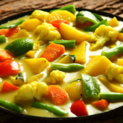 Coconut Veg  Curry (GF) (V)